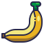 banana, healthy, organic, food, fruit icon 