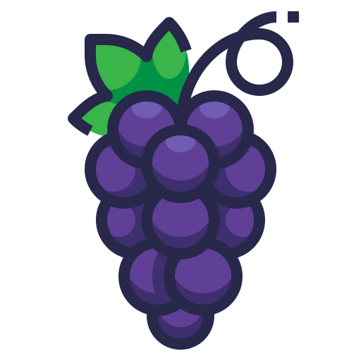Grape, healthy, organic, food, fruit icon icon - Free download