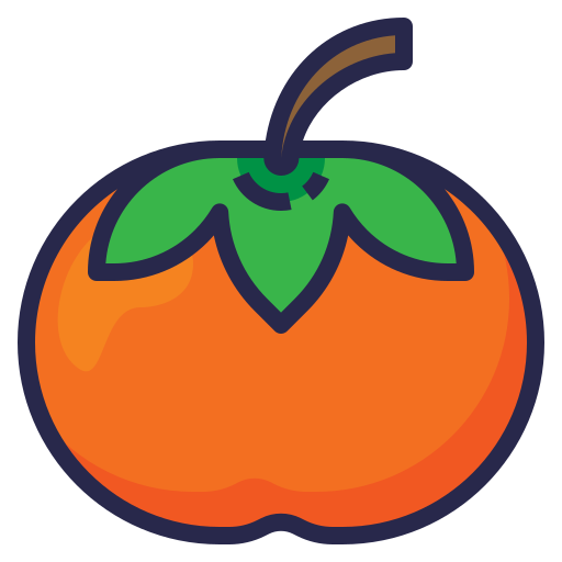 Persimmon, healthy, organic, food, fruit icon icon - Free download