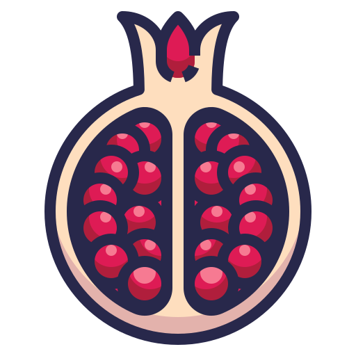 Pomegranate, healthy, organic, food, fruit icon icon - Free download