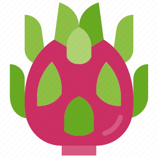 Dragon, fruit, exotic, tropical, pitaya, cactus, healthy icon - Download on Iconfinder