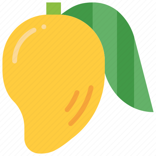 Mango, fruit, tropical, exotic, sweet, juicy, ripe icon - Download on Iconfinder