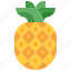 pineapple, fruit, tropical, exotic, summer, citrus, juicy 