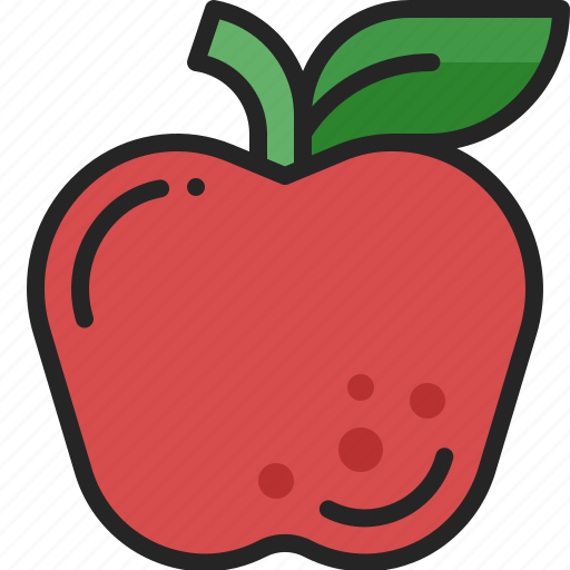 Apple, fruit, diet, healthy, ripe, vegan, juicy icon - Download on Iconfinder
