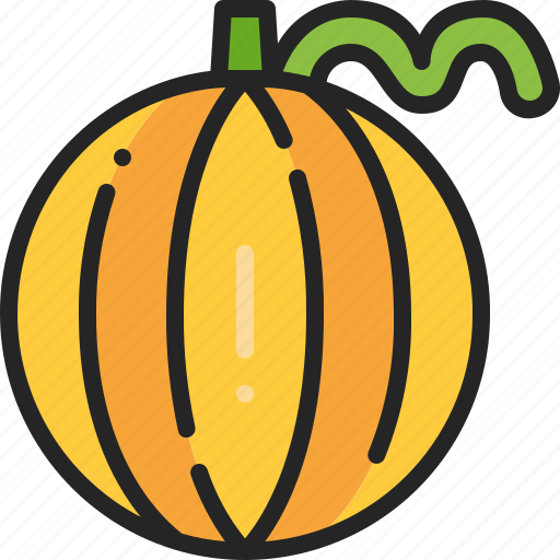 Cantaloupe, melon, fruit, juicy, muskmelon, fresh, food icon - Download on Iconfinder