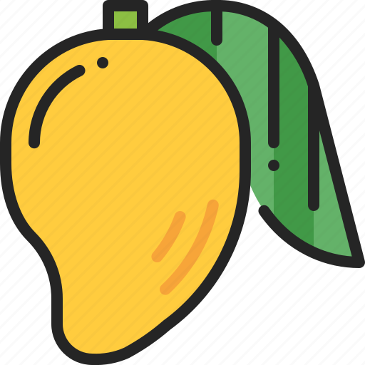 Mango, fruit, tropical, exotic, sweet, juicy, ripe icon - Download on Iconfinder