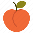 peach, fruit, fresh, vegetable, healthy, emoticon, face, apricot, sweet