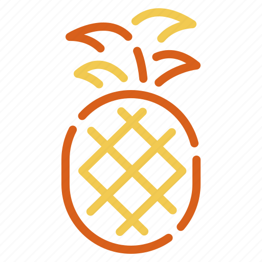 Pineapple, fruit, fresh, summer, vegetable, healthy, ananas icon - Download on Iconfinder