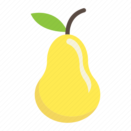 Diet, food, fresh, fruit, healthy, pear, vegetarian icon - Download on Iconfinder