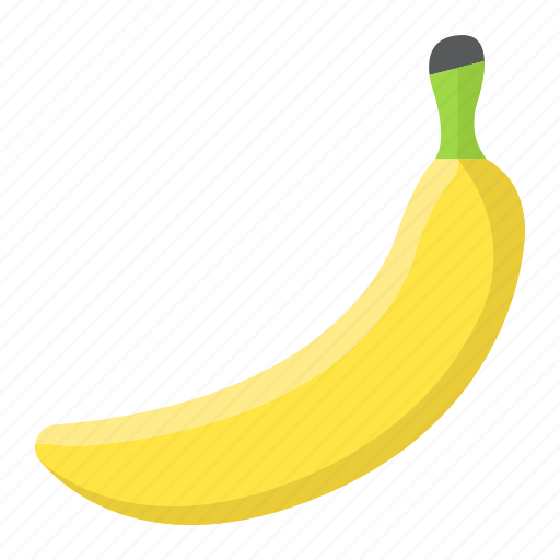 Banana, diet, food, fresh, fruit, healthy, vegetarian icon - Download on Iconfinder