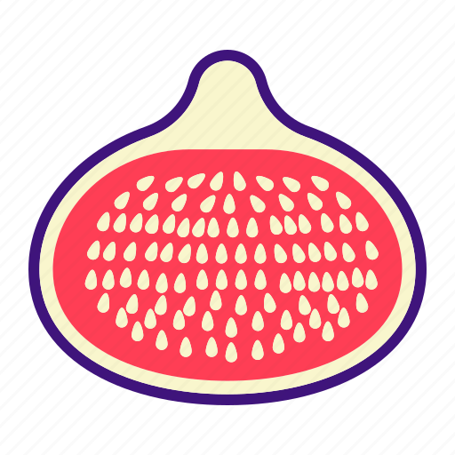 Diet, fig, food, fresh, fruit, healthy, vegetarian icon - Download on Iconfinder