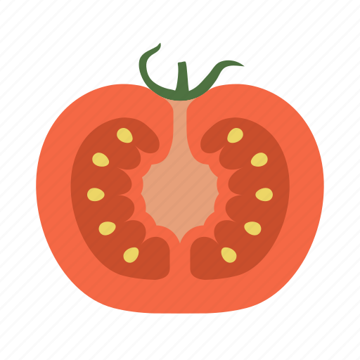 Food, fruit, plant, red, seed, tomato, vegetable icon - Download on Iconfinder