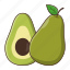 avocado, fresh, fruit, healthy, tropical 