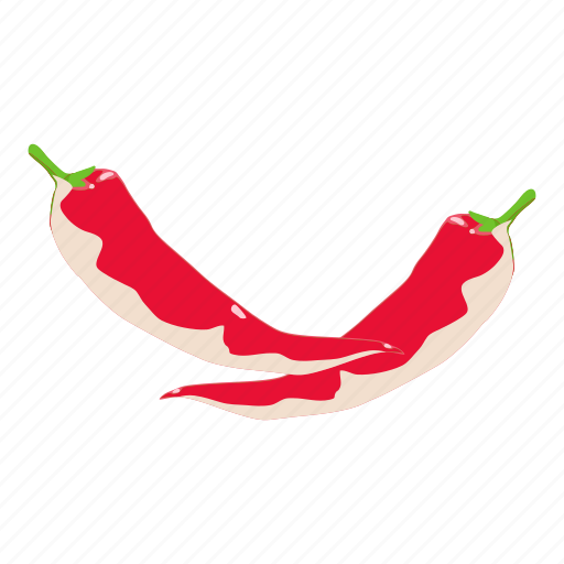 Chilipepper, isometric, object, sign icon - Download on Iconfinder