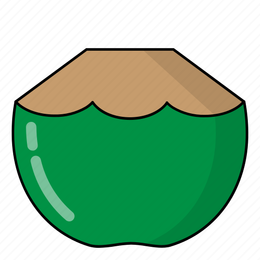 Coconut, food, fruit, healthy, organic, vegetable icon - Download on Iconfinder