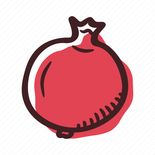 Food, fruit, garden, healthy, pomegranate, sweet, tree icon - Download on Iconfinder