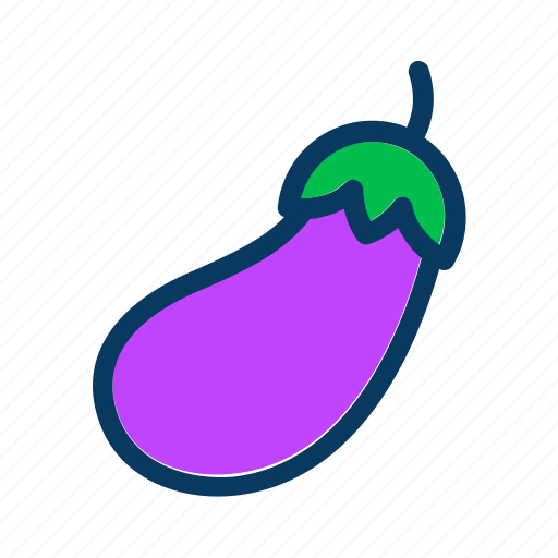 Diet, eggplant, food, healthy, organic, vegetable, aubergine icon - Download on Iconfinder