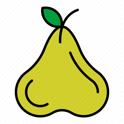 Food, fruit, healthy, meal, natural, pear icon - Download on Iconfinder