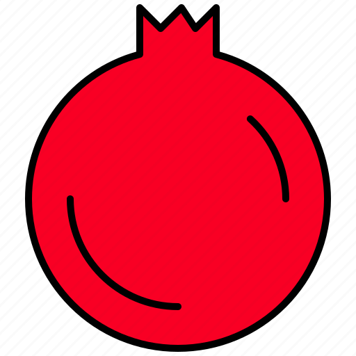 Diet, food, fruit, healthy, meal, pomegranate icon - Download on Iconfinder