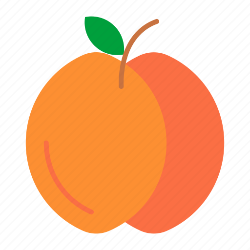 Food, fruit, healthy, peach, sweet icon - Download on Iconfinder