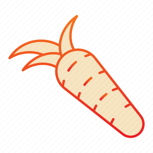 Carrot, vegetable, asian, veggie, chinese, plant, food icon - Download on Iconfinder