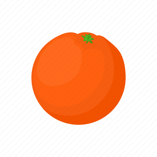 Cartoon, fresh, fruit, juicy, mandarin, orange, tangerine icon - Download on Iconfinder