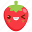 avatar, cartoon, character, cute, fruit, strawberry 