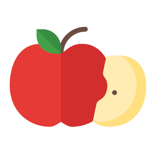 Food, fruit, vegetable, vegetarian, organic, apple icon - Free download