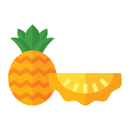 Food, fruit, vegetable, vegetarian, organic, pineapple icon - Free download