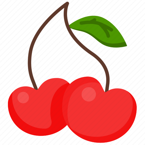 Cherry, fruit, fruits, vitamin, nutrition, organic, food icon - Download on Iconfinder