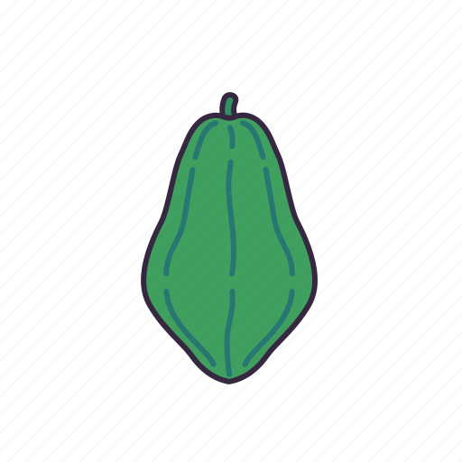 Papaya, fruit, fresh, cute, healthy, food, cooking icon - Download on Iconfinder