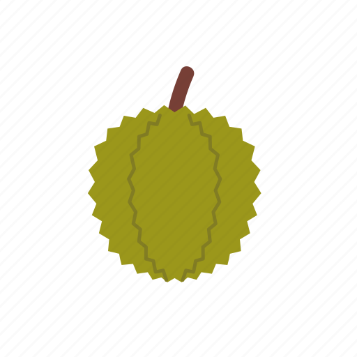 Durian, fruit, fresh, cute, thai, food icon - Download on Iconfinder