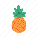 pineapple, fruit, fresh, cute, healthy, food, juice