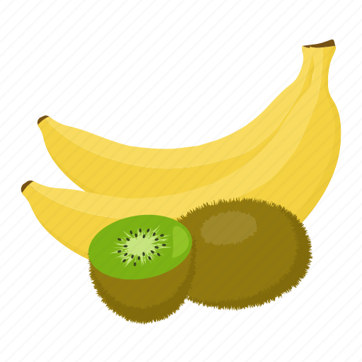 Banana, fruit mix, fruits, kiwi, vegetarian, vitamins icon - Download on Iconfinder