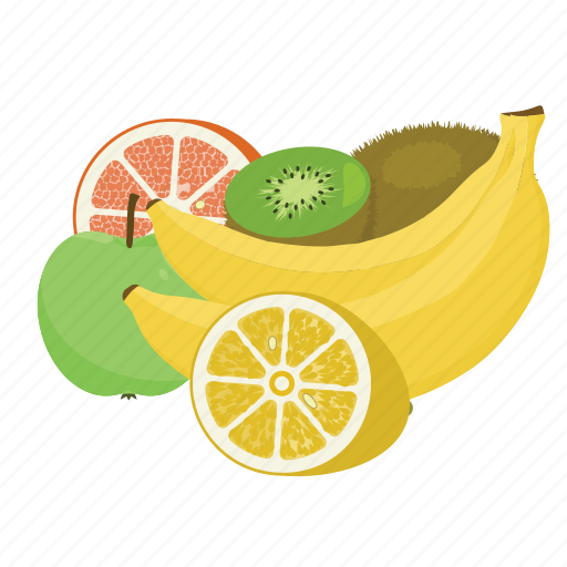 Apple, banana, fruit mix, kiwi, fruit, fruit combination, fruits icon - Download on Iconfinder