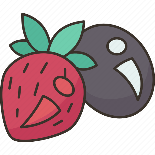 Tanghulu, fruit, coating, sugar, snack icon - Download on Iconfinder