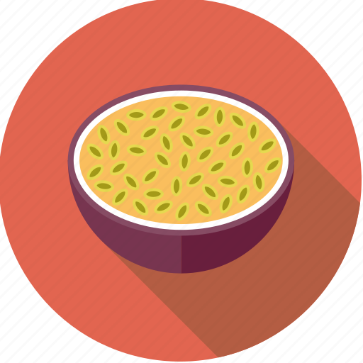 Exotic, food, fresh, fruit, half, passion fruit, tropical icon - Download on Iconfinder
