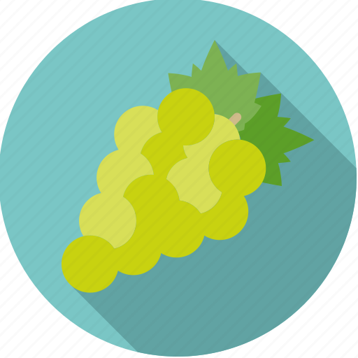 Fresh, fruit, grapes, green, white, wine icon - Download on Iconfinder