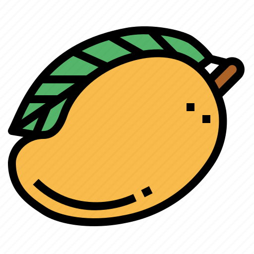 Food, fresh, fruit, mango, tropical icon - Download on Iconfinder