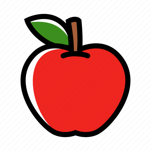 Apple fruit, eat, food, fruit, healthy, meal, sweet icon - Download on Iconfinder