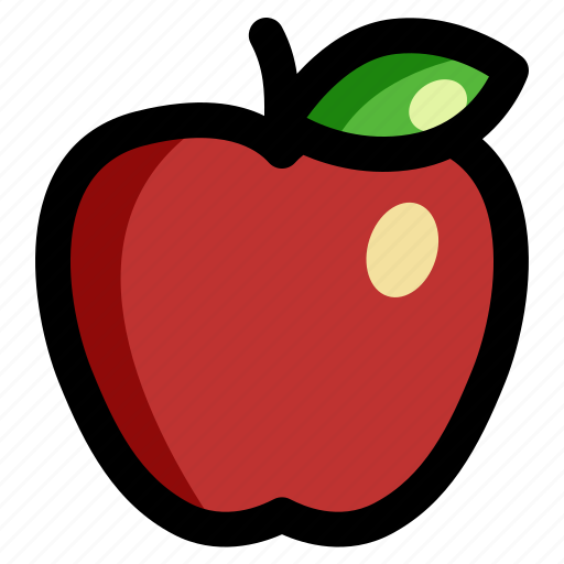 Apple, diet, food, fresh, fruit, meal, nature icon - Download on Iconfinder