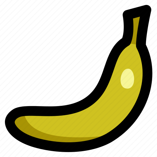 Banana, dessert, diet, food, fruit, health, meal icon - Download on Iconfinder
