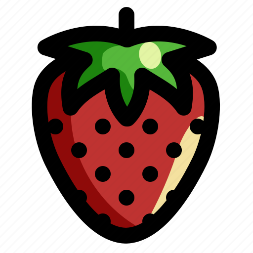 Cake, cream, dessert, fresh, fruit, strawberry, sweet icon - Download on Iconfinder
