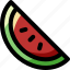 beach, fruit, slice, summer, tropical, watermelon, watermelon slice 