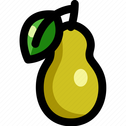 Diet, fruit, healthy, nutrition, organic, pear, tropical icon - Download on Iconfinder