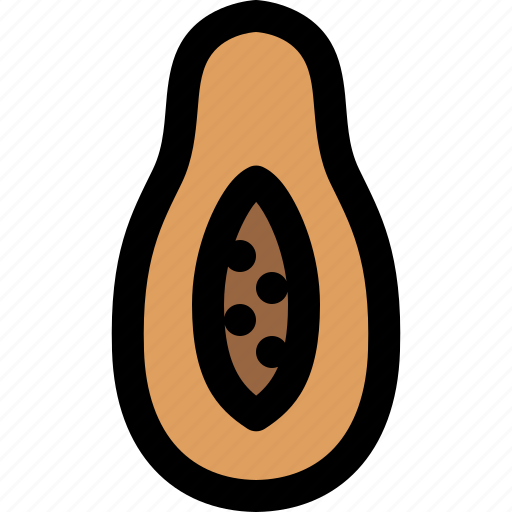 Diet, food, fresh, fruit, nutrition, papaya, tropical icon - Download on Iconfinder