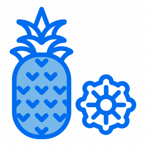 Fruit, food, healthy, pineapple icon - Download on Iconfinder