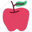apple, fruit, red, organic 