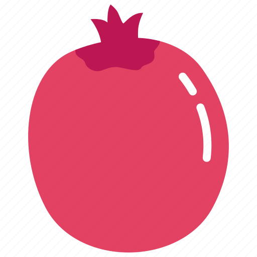 Pomegranate, spherical fruit, fruit icon - Download on Iconfinder