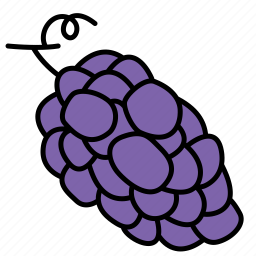 Grape, fruit, tropical, food icon - Download on Iconfinder